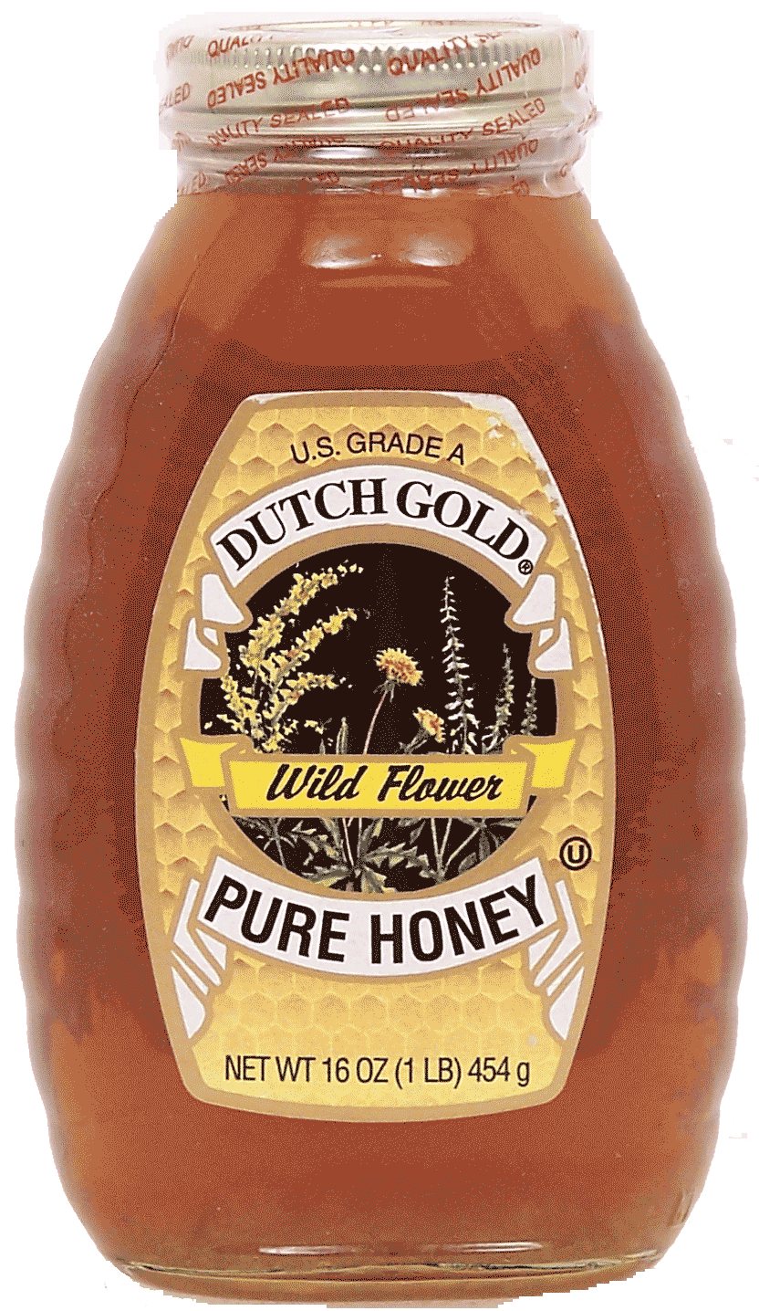 Dutch Gold honey, pure wild flower Full-Size Picture